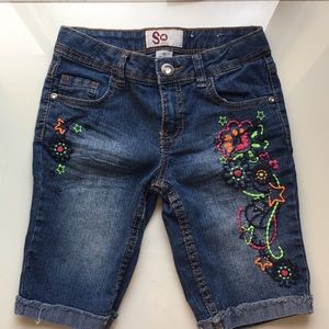 SO Embellished Bermuda Shorts